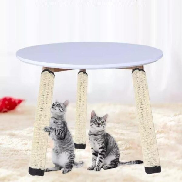 Sisal kattenkrabmat voor tafel & stoelpoten