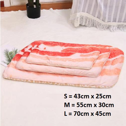 Hondenmat voedselvorm bacon