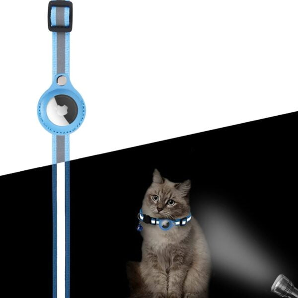 Reflecterende Apple AirTag Halsband voor Katten