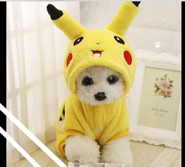 Pikachu Onesie voor Hond en Kat