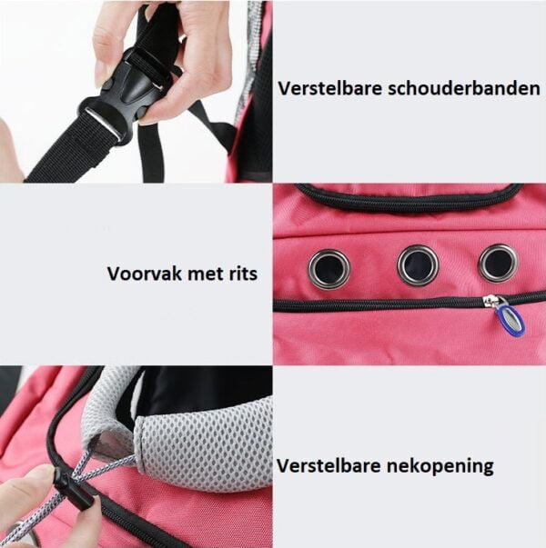 The Dog Face Carry Pro - Rugzak voor Honden